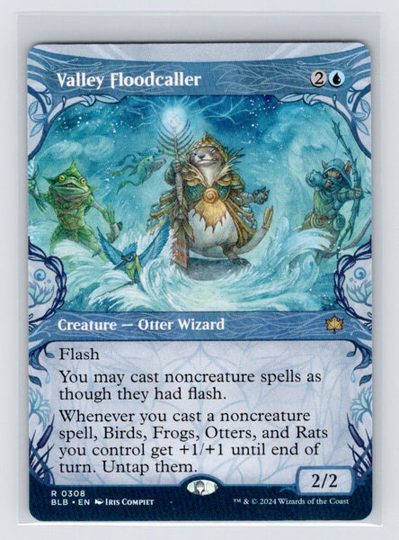 Valley Floodcaller #0308 Showcase 2024 Bloomburrow