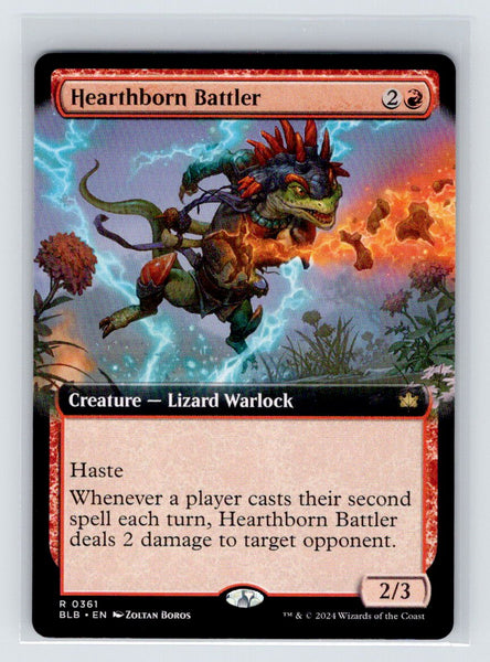 Hearthborn Battler #0361 Extended Art 2024 Bloomburrow