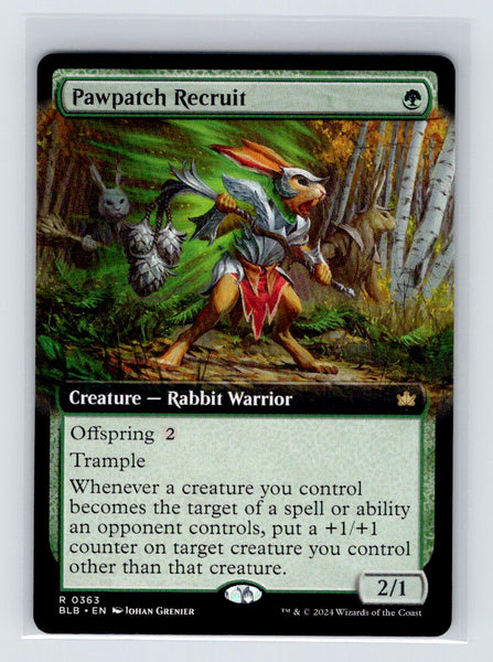 Pawpatch Recruit #0363 Extended Art 2024 Bloomburrow