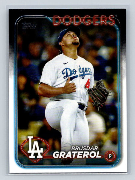 Brusdar Graterol 2024 Topps Series 1 #225 LA Dodgers