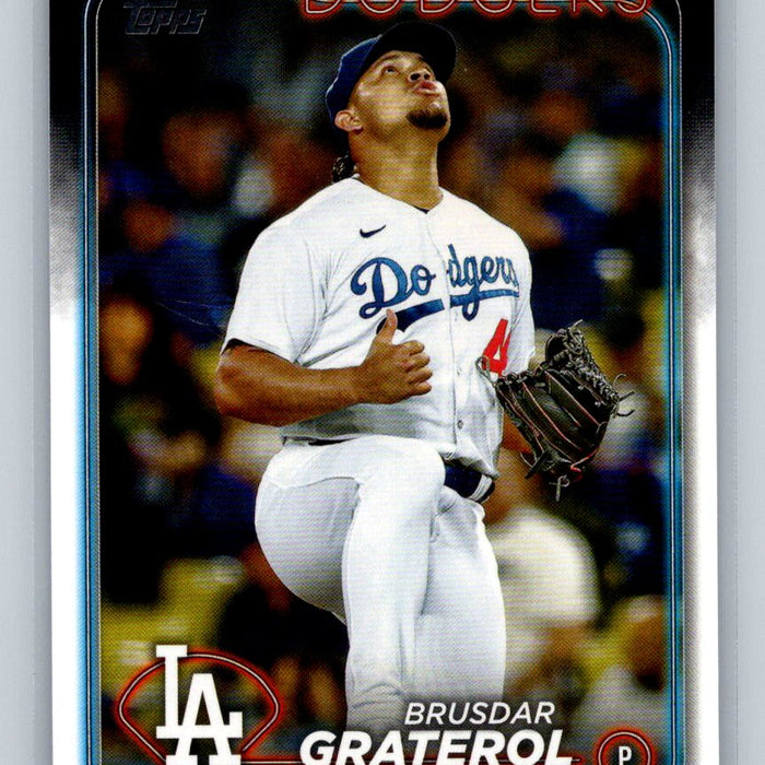 Brusdar Graterol 2024 Topps Series 1 #225 LA Dodgers