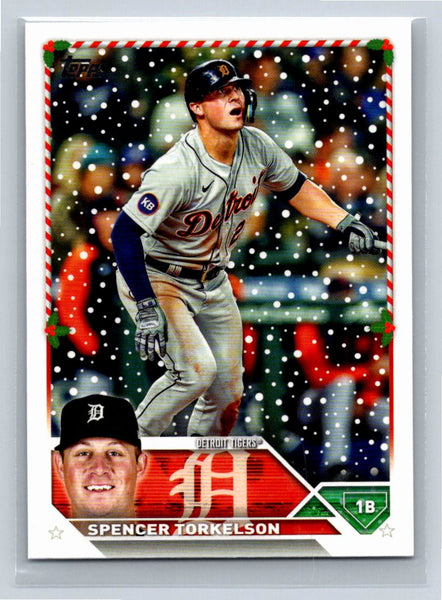 Spencer Torkelson 2023 Topps Holiday Baseball #H108 Detroit Tigers