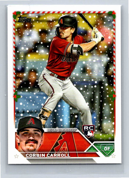 Corbin Carroll RC 2023 Topps Holiday Baseball #H113 Arizona Diamondbacks