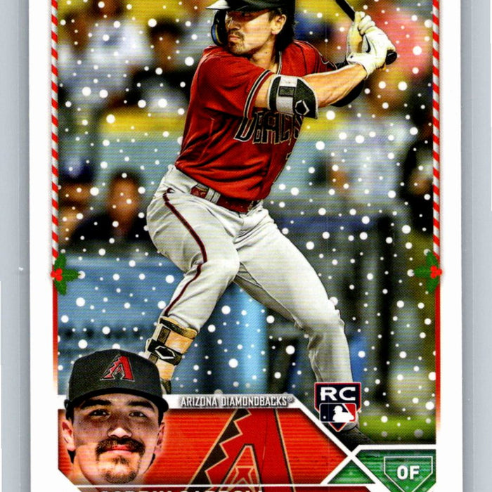 Corbin Carroll RC 2023 Topps Holiday Baseball #H113 Arizona Diamondbacks