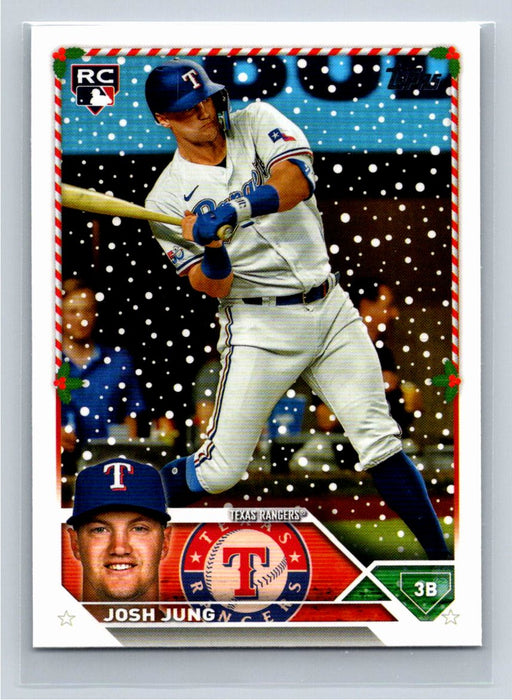 Josh Jung RC 2023 Topps Holiday Baseball #120 Texas Rangers