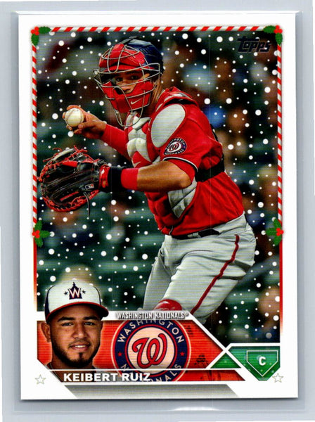 Keibert Ruiz 2023 Topps Holiday Baseball #121 Washington Nationals