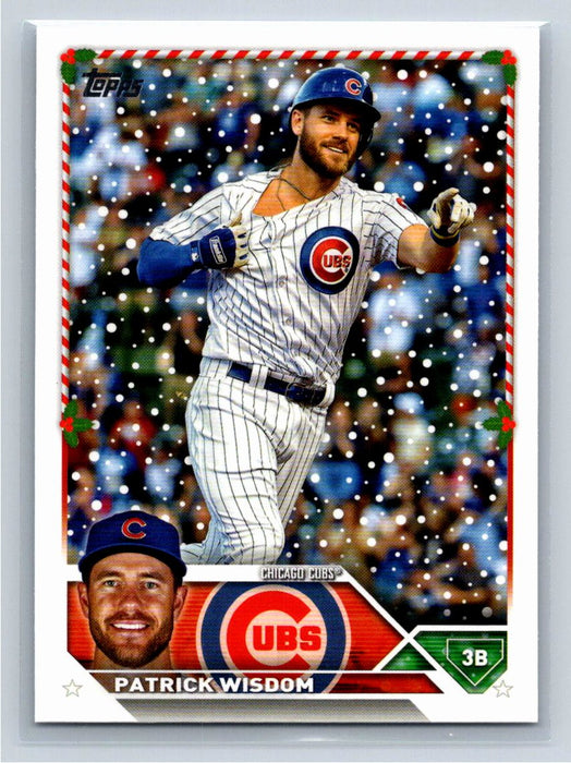 Patrick Wisdom 2023 Topps Holiday Baseball #H126 Chicago Cubs