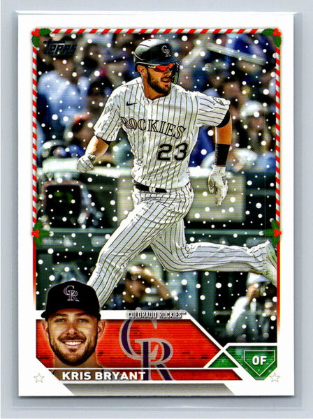 Kris Bryant 2023 Topps Holiday Baseball #H127 Colorado Rockies