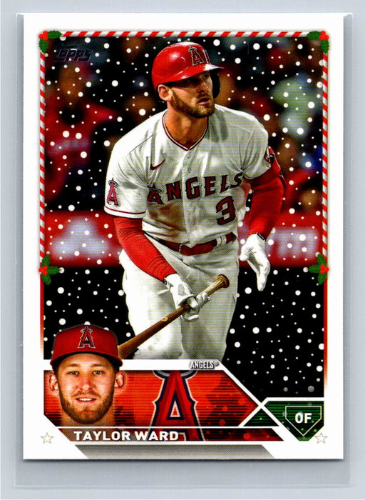 Taylor Ward 2023 Topps Holiday Baseball #H131 California Angels