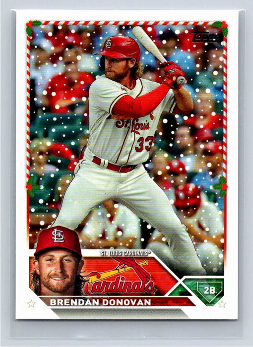 Brendan Donovan 2023 Topps Holiday Baseball #H143 St. Louis Cardinals