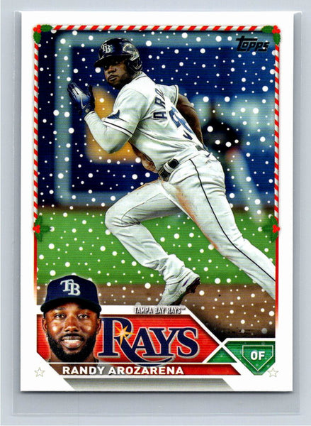 Randy Arozarena 2023 Topps Holiday Baseball #H148 Tampa Bay Rays