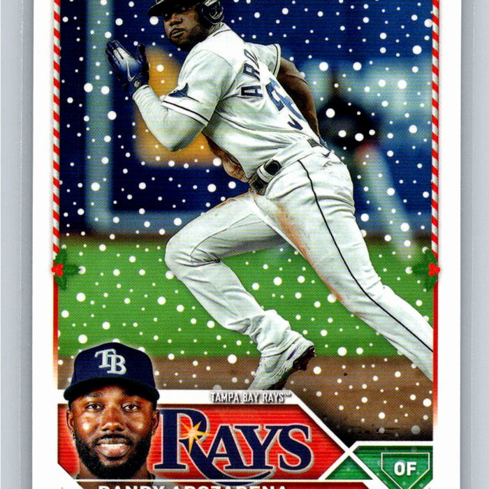 Randy Arozarena 2023 Topps Holiday Baseball #H148 Tampa Bay Rays