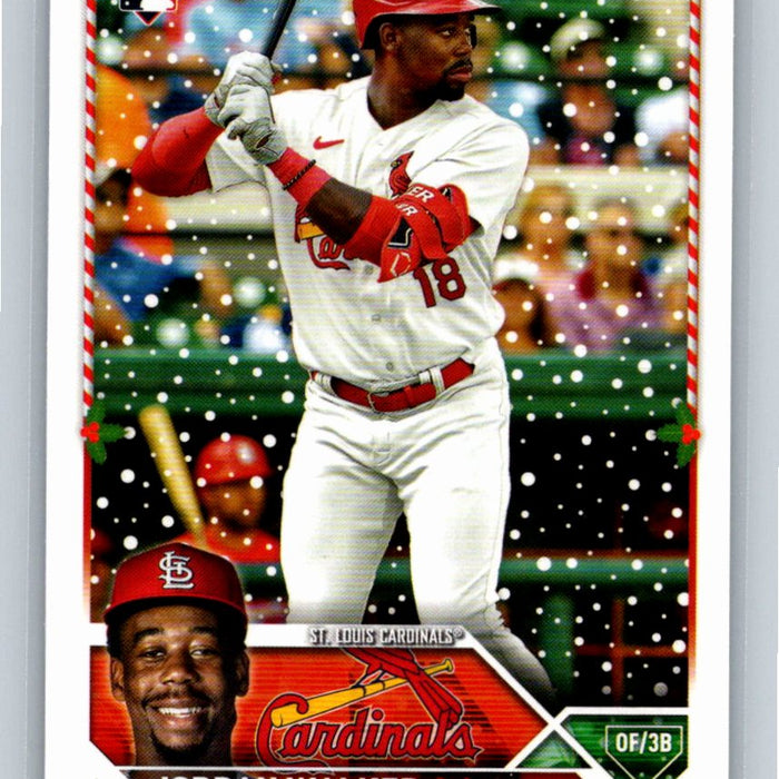 Jordan Walker RC 2023 Topps Holiday Baseball #H154 St. Louis Cardinals