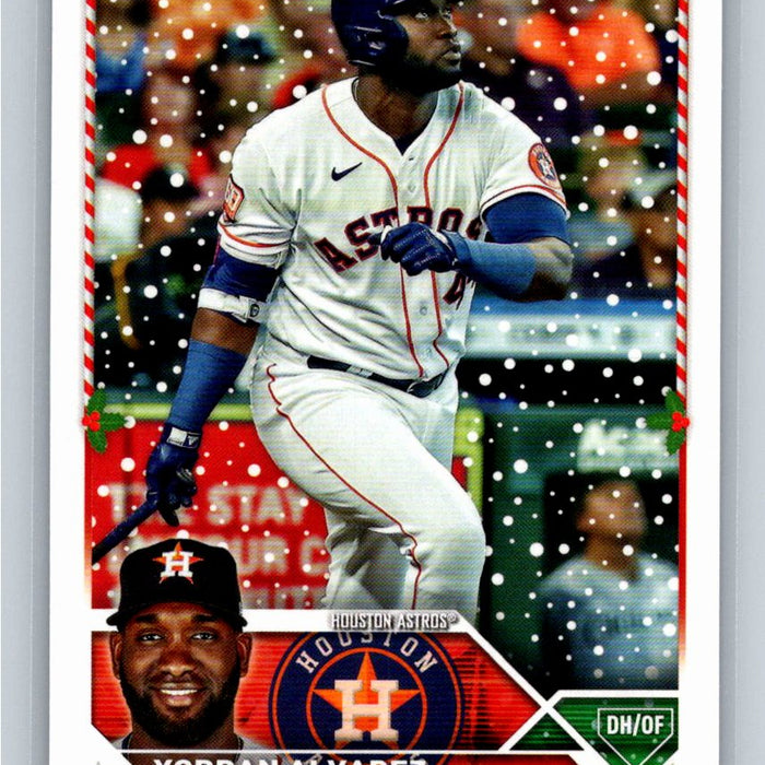 Yordan Alvarez 2023 Topps Holiday Baseball #H160 Houston Astros