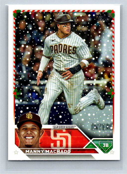 Manny Machado 2023 Topps Holiday Baseball #H169 San Diego Padres