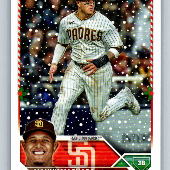 Manny Machado 2023 Topps Holiday Baseball #H169 San Diego Padres