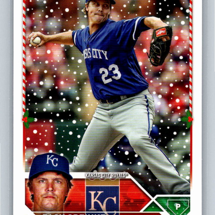 Zack Greinke 2023 Topps Holiday Baseball #H180 Kansas City Royals