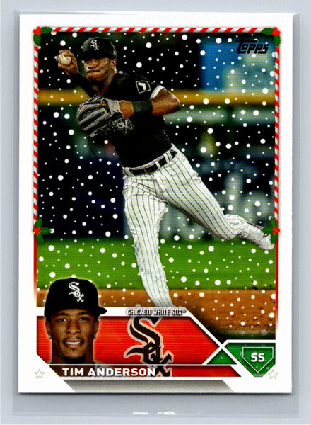 Tim Anderson 2023 Topps Holiday Baseball #H182 Chicago White Sox