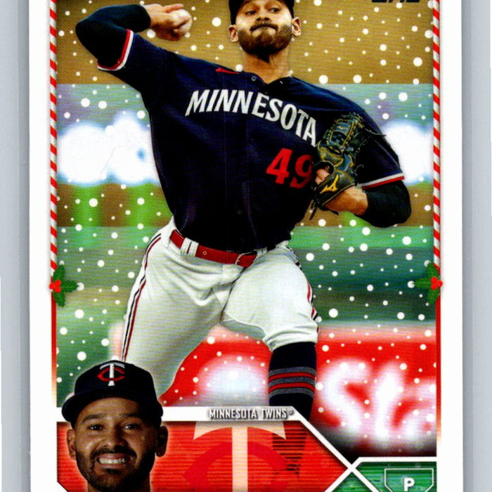 Pablo Lopez 2023 Topps Holiday Baseball #H184 Minnesota Twins