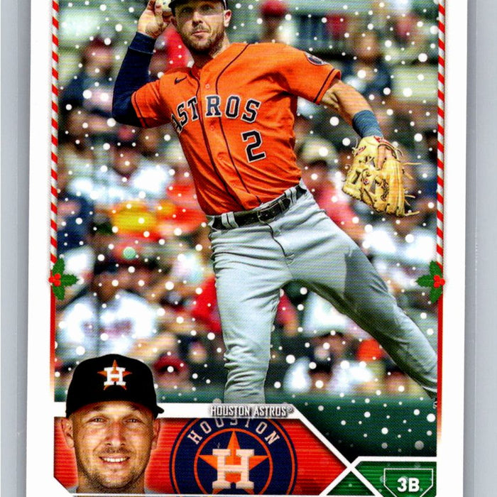 Alex Bregman 2023 Topps Holiday Baseball #H30 Houston Astros