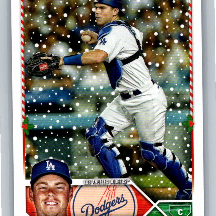 Will Smith 2023 Topps Holiday Baseball #83 Los Angeles Dodgers