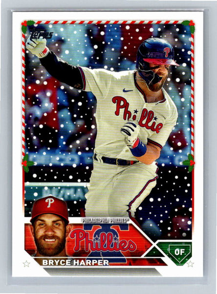 Bryce Harper 2023 Topps Holiday Baseball #H84 Philadelphia Phillies