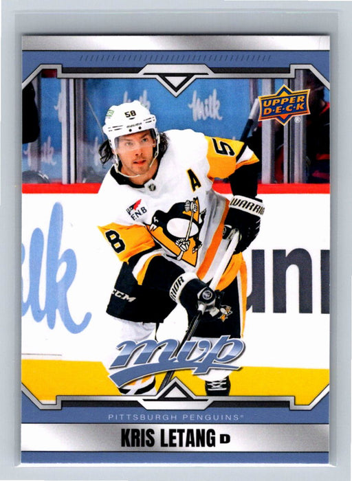 Kris Letang 2024/25 Upper Deck MVP #130 Pittsburgh Penguins