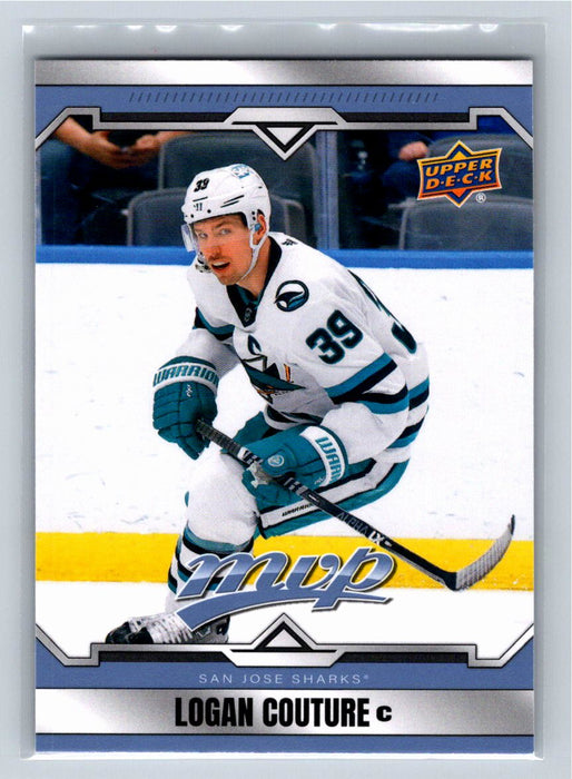 Logan Couture 2024/25 Upper Deck MVP #132 San Jose Sharks