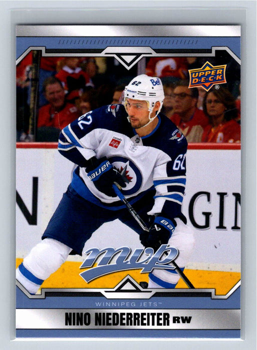 Nino Niederreiter 2024/25 Upper Deck MVP #144 Winnipeg Jets