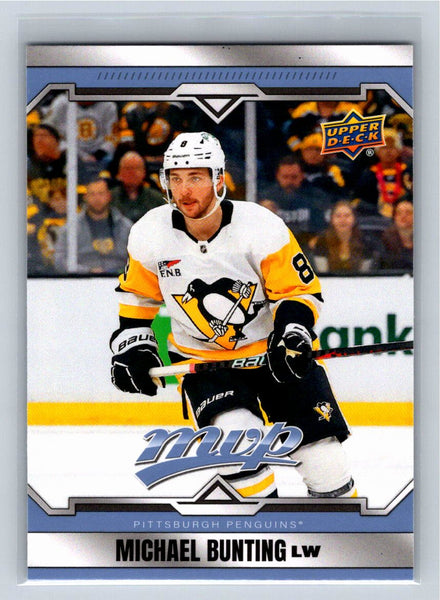 Michael Bunting 2024/25 UD MVP #14 Pittsburgh Penguins