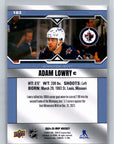 Adam Lowry 2024/25 Upper Deck MVP 