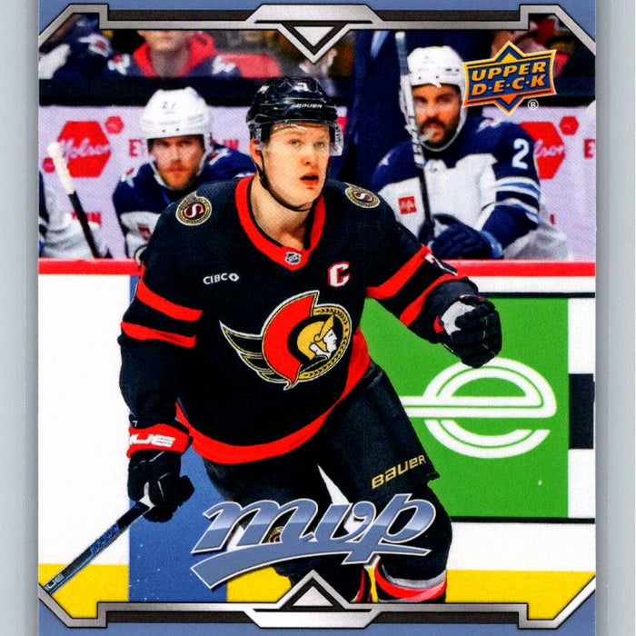 Brady Tkachuk 2024/25 Upper Deck MVP #18 Ottawa Senators