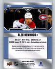 Alex Newhook 2024/25 Upper Deck MVP 