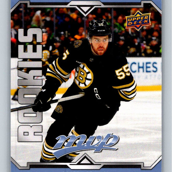 Justin Brazeau 2024/25 Upper Deck MVP #226 Boston Bruins SP Rookies