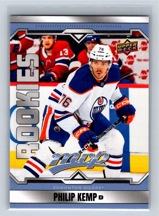 Philip Kemp 2024/25 Upper Deck MVP #232 Edmonton Oilers Defense SP Rookies