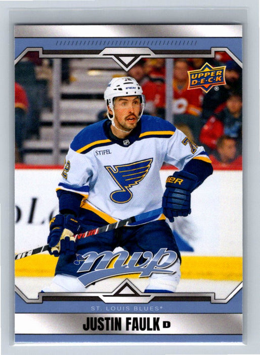 Justin Faulk 2024/25 Upper Deck MVP #51 St. Louis Blues