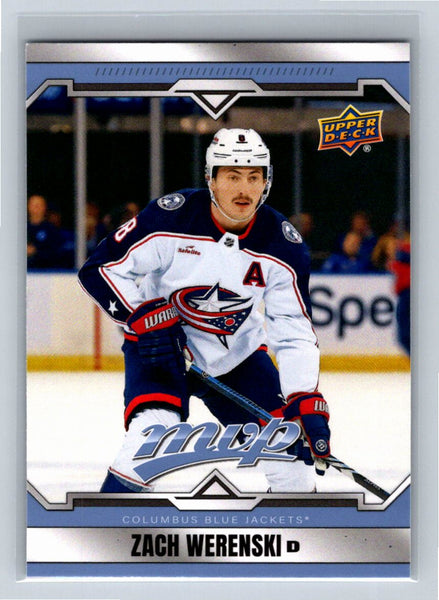 Zach Werenski 2024/25 Upper Deck MVP #63 Columbus Blue Jackets