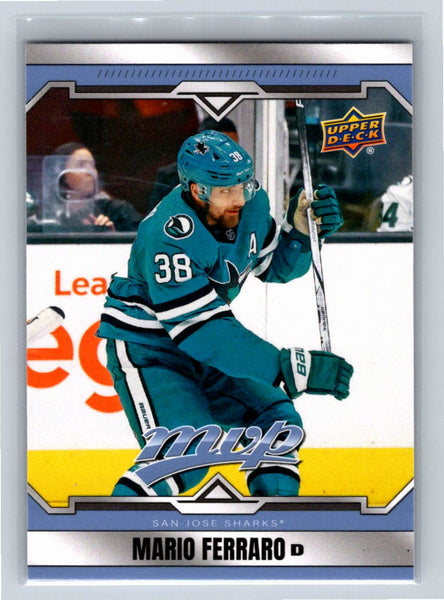 Mario Ferraro 2024/25 Upper Deck MVP #74 San Jose Sharks