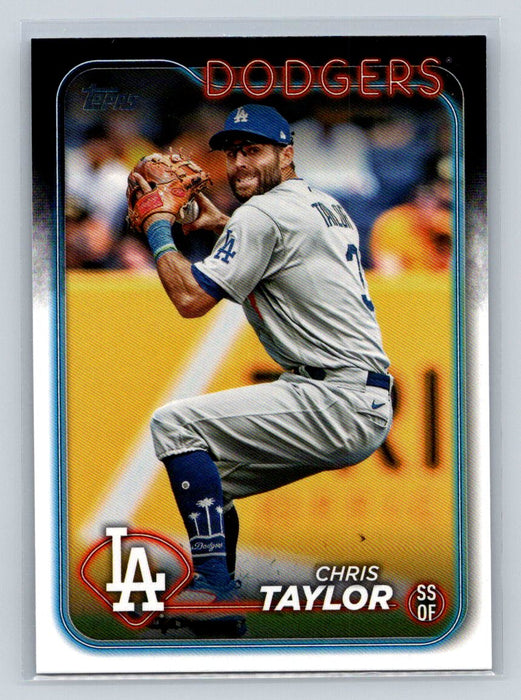 Chris Taylor 2024 Topps Series 1 #246 Los Angeles Dodgers