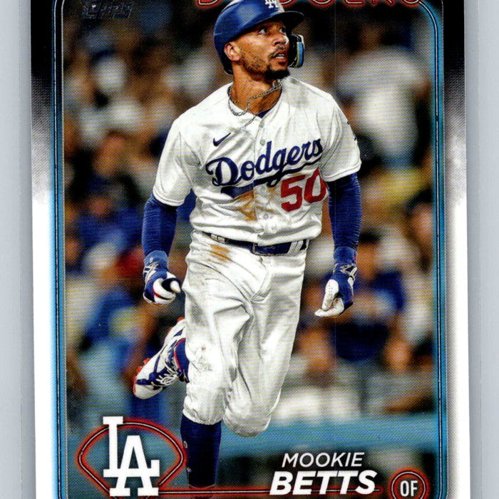 Mookie Betts 2024 Topps Series 1 #250 Los Angeles Dodgers