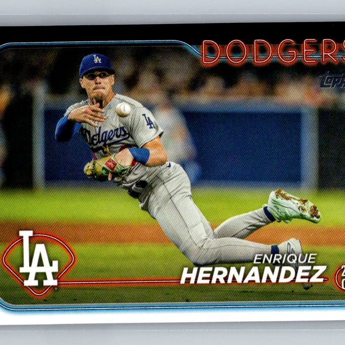 Enrique Hernandez 2024 Topps Series 2 #398 LA Dodgers