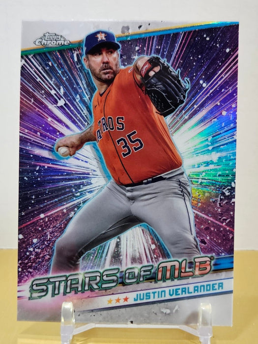 Justin Verlander 2024 Topps Update Chrome #CSMLB-68 Stars of MLB Houston Astros