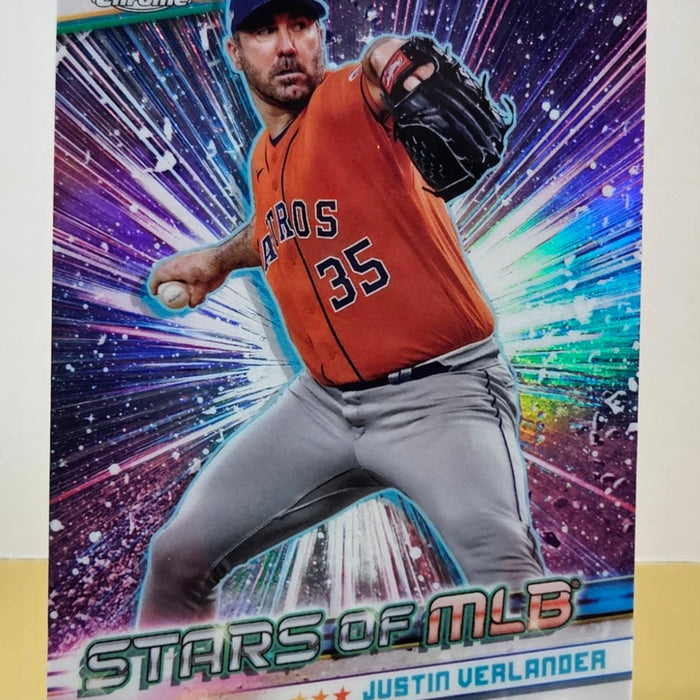 Justin Verlander 2024 Topps Update Chrome #CSMLB-68 Stars of MLB Houston Astros