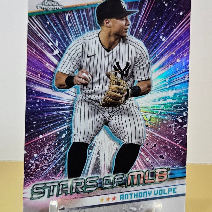 Anthony Volpe 2024 Topps Update Chrome #CSMLB-76 Stars of MLB NY Yankees