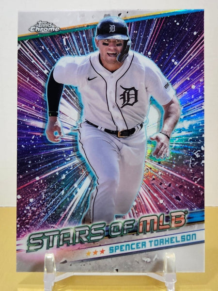 Spencer Torkelson 2024 Topps Update Chrome #CSMLB-80 Stars of MLB Detroit Tigers