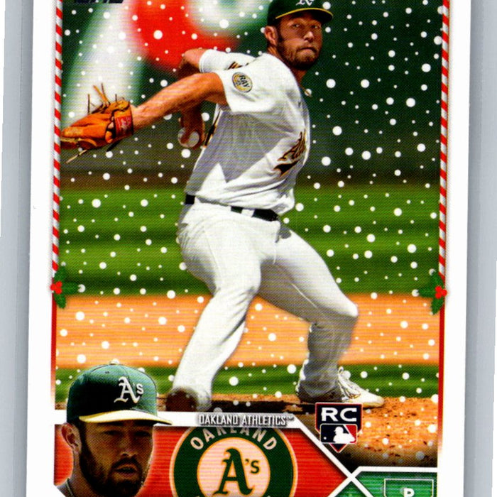 Ken Waldichuck RC 2023 Topps Holiday Baseball #H31 Oakland A's