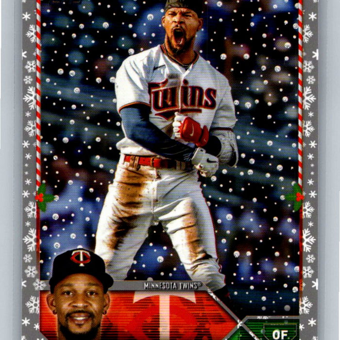 Bryon Buxton Metallic 2023 Topps Holiday Baseball #H49 Minnesota Twins