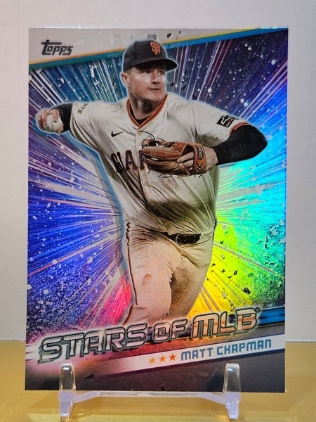 Matt Chapman 24 Topps Update #SMLB-62 Stars of MLB SF Giants