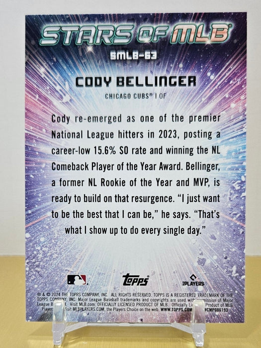 Cody Bellinger 24 Topps Update #SMLB-63 Stars of MLB Chicago Clubs