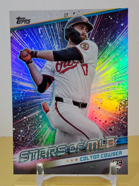 Colton Cowser RC 24 Topps Update #SMLB-67 Stars of MLB Baltimore Orioles